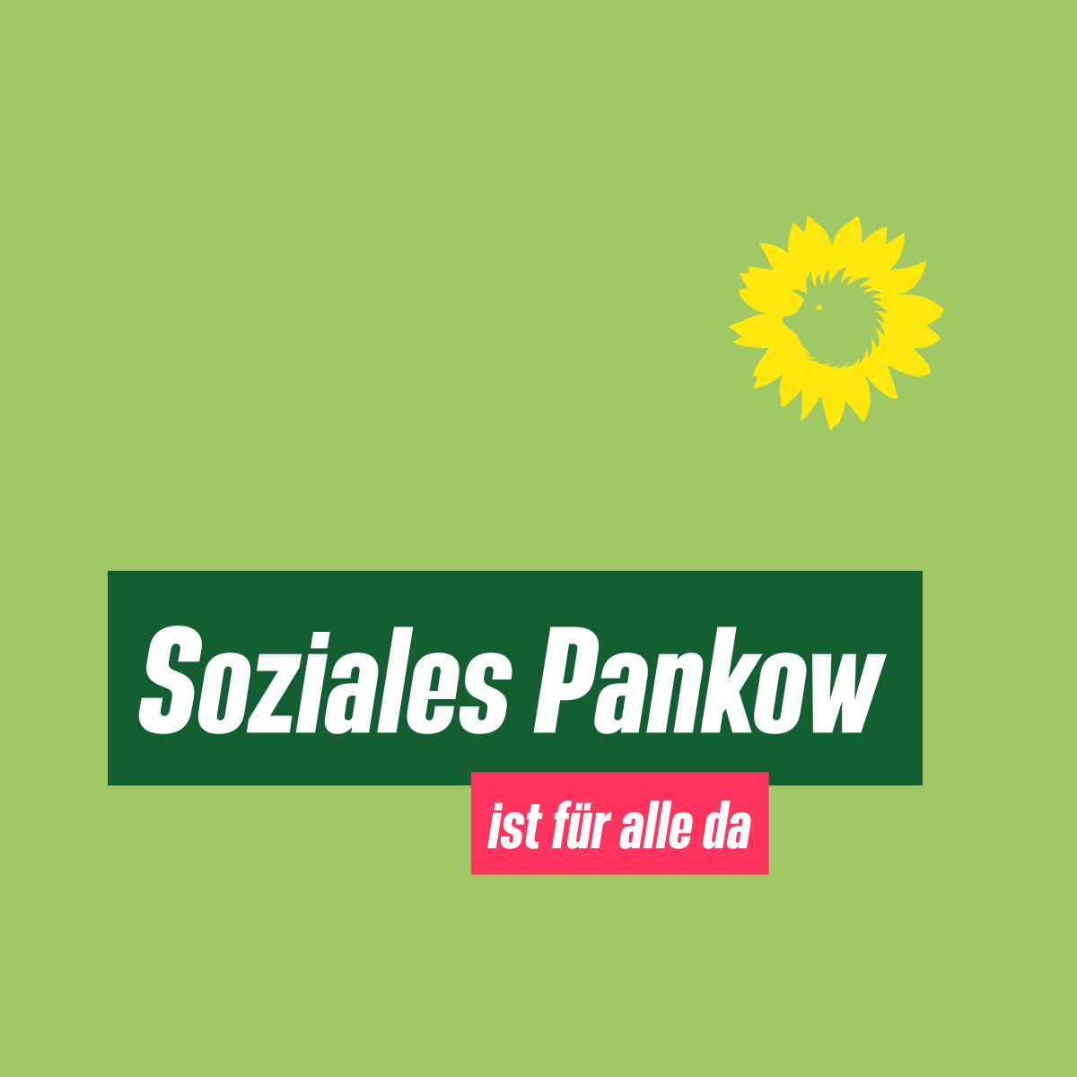 Text: "Soziales Pankow"