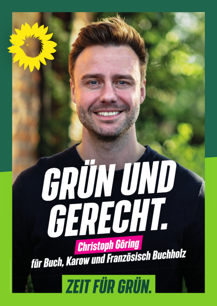 Wahlplakat Christoph Göring