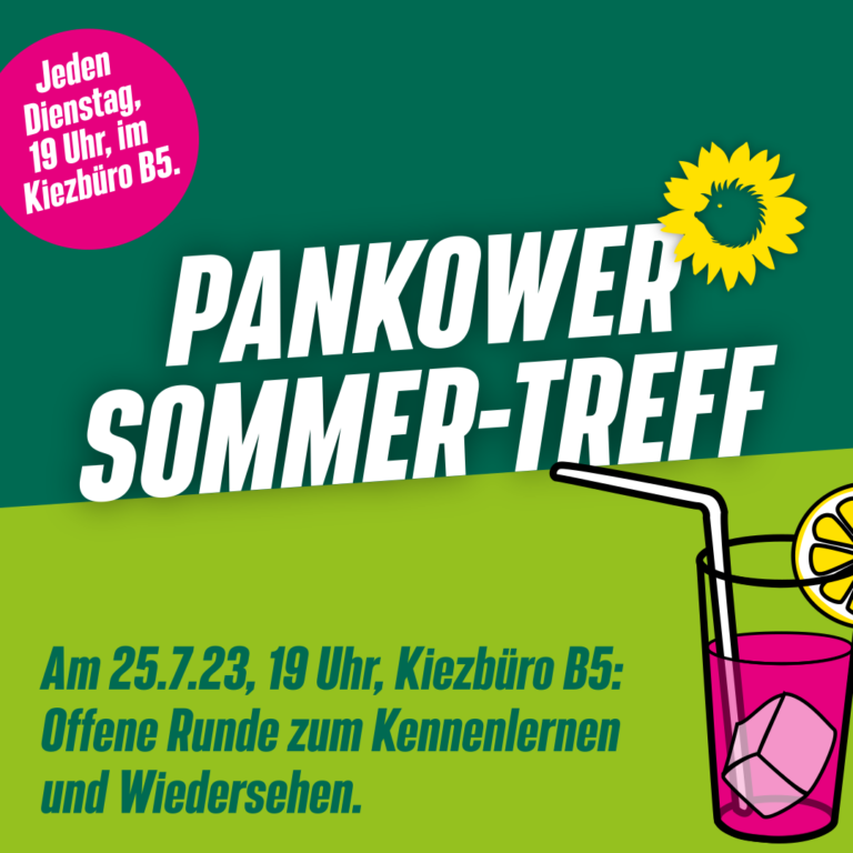 Sommer-Treff im Kiezbüro B5