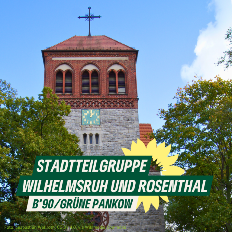 Gründungstreffen Stadtteilgruppe Wilhelmsruh und Rosenthal