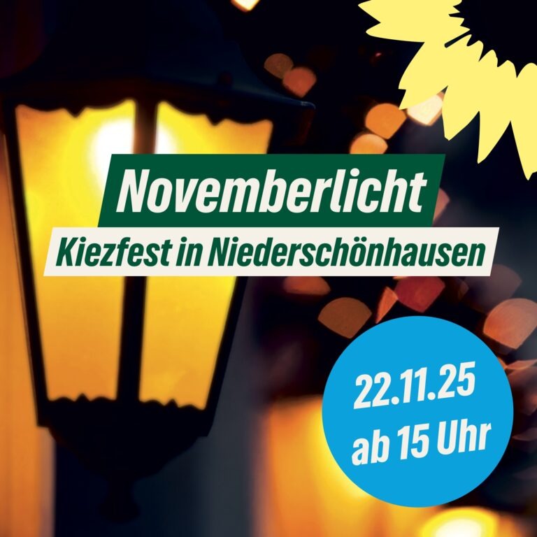 Novemberlicht – Kiezfest in Niederschönhausen