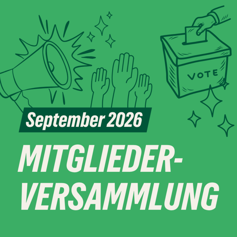 Mitgliederversammlung im September 2026: Wahl-Nachlese