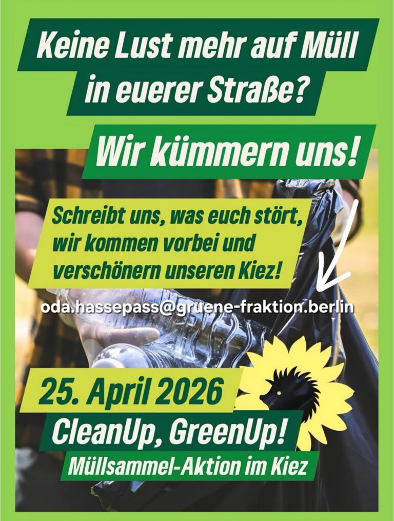 Wunsch-Clean Up mit Oda Hassepass