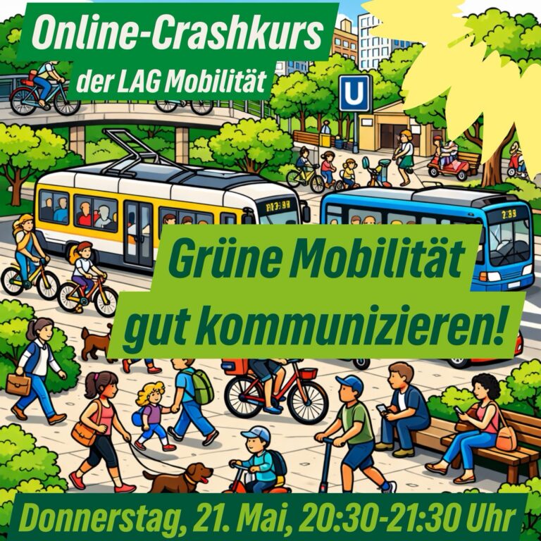 Grüne Mobilität kommunizieren: Online-Crashkurs der LAG Mobilität