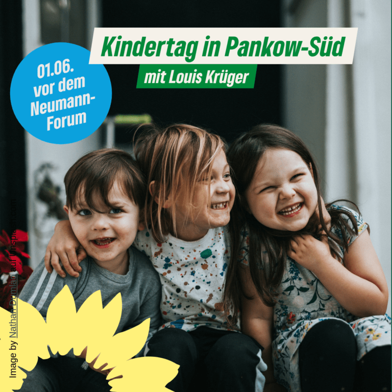 Internationaler Kindertag in Pankow-Süd mit Louis Krüger