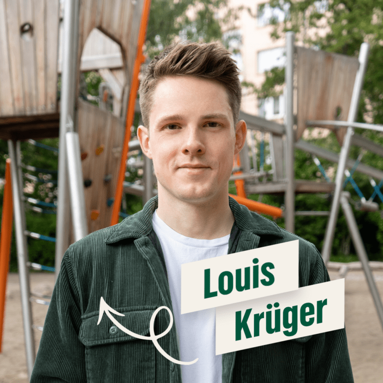 Louis Krüger für Wahlkreis 5: Pankow-Süd und Heinersdorf