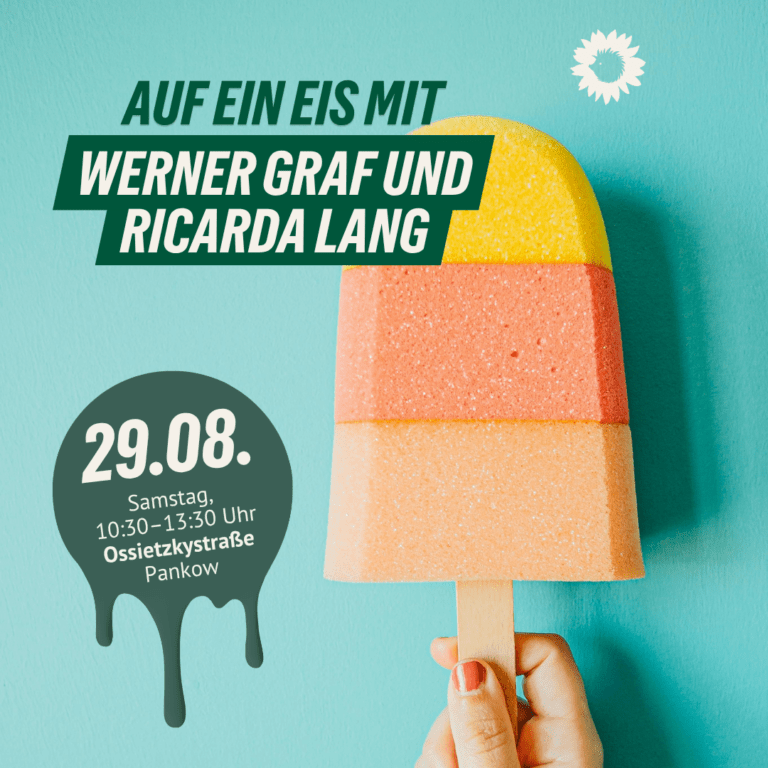 Auf ein Eis mit Werner Graf und Ricarda Lang