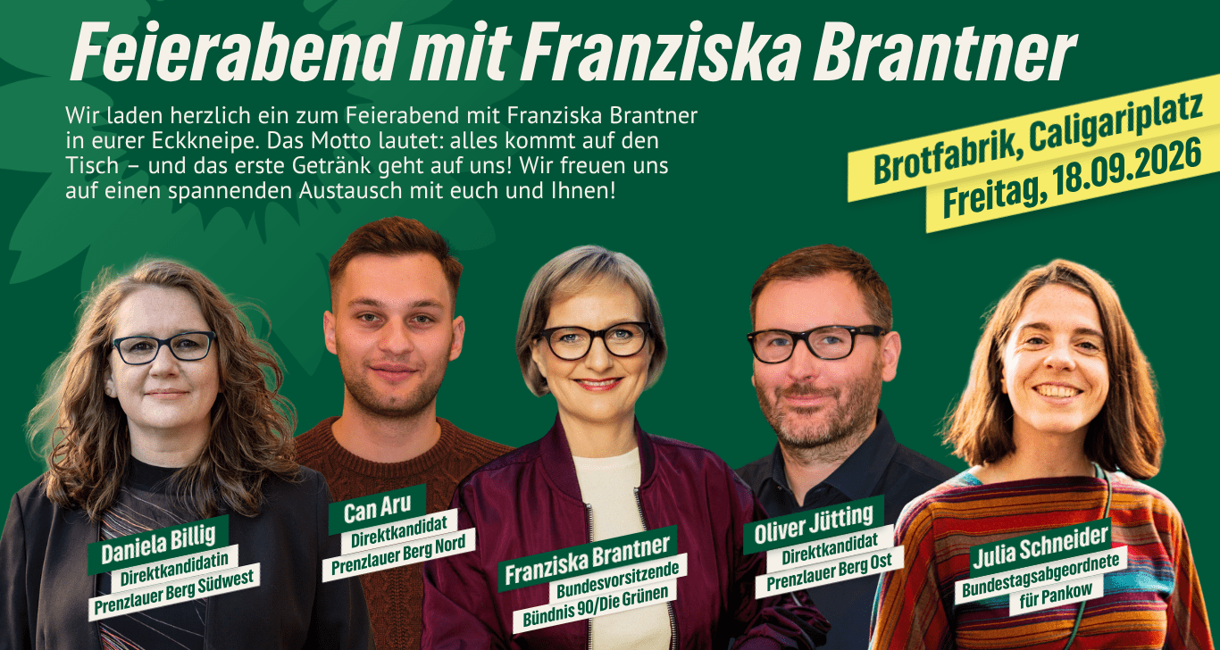 Feierabend mit Franziska Brantner