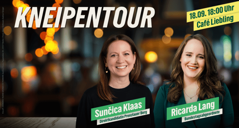 Kneipentour mit Sunčica Klaas und Ricarda Lang